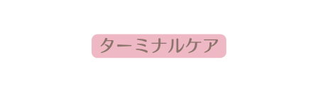 ターミナルケア